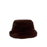DeFacto Suni Kürk Bucket Şapka, Standart, G8396AX25WN, Kahve-BN61, Kadın
