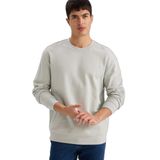 DeFacto Sweatshirt E8339AX/GN465 D.GREEN, L, E8339AX26SP, Yeşil-GN465, erkek