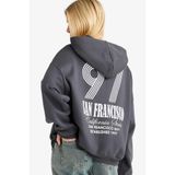 DeFacto Sweatshirt, XL, G0180AX25WN, Antrasit-AR104, kadın