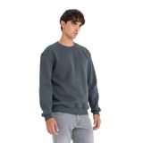 DeFacto T3777AZ25AU AR138 Antrasit Regular Fit Bisiklet Yaka Basic Erkek Sweatshirt