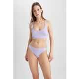 DeFacto T4308AZ23SM Turuncu-OG142 Fall in Love Regular Fit Bayan Bikini Altı