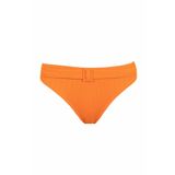 DeFacto T5231AZ23SMOG142 Turuncu Fall in Love Regular Fit Kemerli Bikini Altı