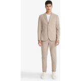DeFacto Taılored Fit Kısa Paça Penye Pantolon F0407AX25AU - Bej-BG773 - 32