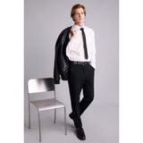 DeFacto Tailored Fit Kısa Paça Penye Pantolon Siyah, 36, F0407AX26SP, Siyah-BK27, Erkek