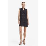 Defacto Tailored Fit Kolsuz Mini Elbise, 40, D4186AX25AU, Siyah, Kadın