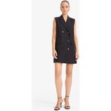 DeFacto Tailored Fit Kolsuz Mini Elbise D4186AX25AU - 38 - Siyah-BK81