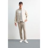 DeFacto Tailored Regular Fit Kısa Paça Esnek Kumaş Teknik Pantolon F1672AX25AU - Bej-BG781 - 36