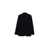 DeFacto Teknik Kumaş Blazer Ceket, M, G4226AX26SP, Siyah-BK81, Erkek