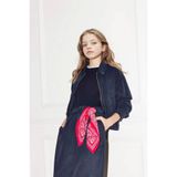DeFacto Tencel Gömlek Kız Çocuk Lacivert, 8-9 Yaş, G7205A826SP, Lacivert-NV173, Kız çocuk