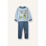 DeFacto Toy Story Baskılı Uzun Kollu Üst Elastik Bel Alt 2'li Pijama Takımı Erkek Bebek I1764A526AU