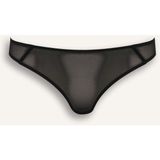 DeFacto Tül Brazilian Külot F7030AX25WN - 2XL - Siyah-BK81