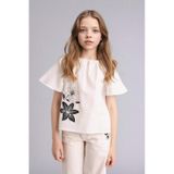 Defacto Twill Bluz Kız Çocuk G7578a826smwt34 Beyaz-wt34