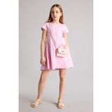 DeFacto Twıll Elbise Kız Çocuk H2604A826SP - 11 - 12 Yaş - Pembe-PN4