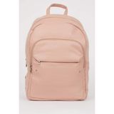 DeFacto Unisex Suni Deri Sırt Çantası C5607AXNS - Pembe-PN232