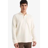 DeFacto Uzun Kollu Body Ekru, XL, F9632AX26SP, Ekru-ER100, Erkek