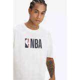 Defacto W6365 Ekru Defactofit Nba Wordmark Oversize Geniş Kalıp Bisiklet Yaka Kısa Kollu Tişört