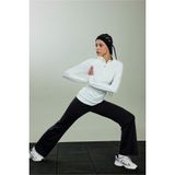 Defacto Warmtech Flare Fit Beli Saran Sporcu Pantolon, L, A0566AX26SP, Siyah, Kadın