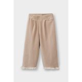 DeFacto Wide Baggy Fit Fitilli Kadife Pantolon Kız Bebek, 3-4 Yaş, G6878A525CW, Haki-KH38, Kız bebek