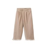 DeFacto Wide Baggy Fit Fitilli Kadife Pantolon Kız Bebek, 4-5 Yaş, G6878A525CW, Haki-KH38, Kız bebek