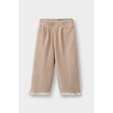 DeFacto Wide Baggy Fit Fitilli Kadife Pantolon Kız Bebek G6878A525CW - Haki-KH38 - 5 - 6 Yaş