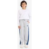 DeFacto Wide Leg Beli Lastikli Baskılı Eşofman Altı Erkek Çocuk G6373A826SP - Gri-GR253 - 9 - 10 Yaş