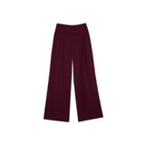 DeFacto Wide Leg Cepli Geniş Paça Beli Lastikli Uzun Sporcu Pantolon, L, G7082AX25WN, Bordo-BR232, Kadın