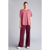 DeFacto Wide Leg Cepli Geniş Paça Beli Lastikli Uzun Sporcu Pantolon, XS, G7082AX25WN, Bordo-BR232, Kadın