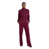 DeFacto Wide Leg Cepli Geniş Paça Uzun Boy Modal Sporcu Pantolon, M, G4370AX25WN, Bordo, Kadın