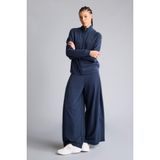 DeFacto Wide Leg Cepli Geniş Paça Uzun Modal Sporcu Pantolon, M, G6873AX25WN, Lacivert, Kadın