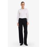 DeFacto Wide Leg Çift Cepli Yüksek Bel Geniş Paça Pantolon, 40, E801GY117826, Siyah, Kadın