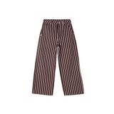 DeFacto Wide Leg Çizgili Gabardin Pantolon Kız Çocuk