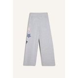 DeFacto Wide Leg Eşofman Altı Kız Çocuk G8648A826SM - 8 - 9 Yaş - Gri-GR400