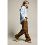 DeFacto Wide Leg Geniş Paça Çizgili Pantolon Kız Çocuk G6901A826 SP