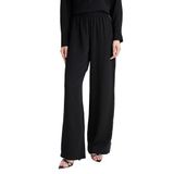 DeFacto Wide Leg Geniş Paça Krep Pantolon Siyah, 36, F3068AX25AU, Siyah-BK81, Kadın