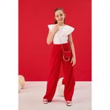 DeFacto Wıde Leg Geniş Paça Pantolon Kız Çocuk H0146A826SM