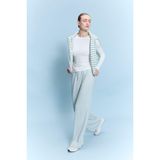 DeFacto Wide Leg Geniş Paça Standart Boy Modal Sporcu Pantolon, S, D7128AX26SP, Yeşil, Kadın