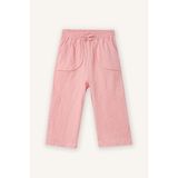 DeFacto Wide Leg Jakarlı Pantolon Kız Bebek H1872A526SP - Pembe-PN636 - 12 - 18 Ay