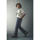 DeFacto Wide Leg Jean Pantolon Erkek Çocuk, 5-6 Yaş, E801GY118575, Mavi, Erkek Çocuk