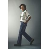DeFacto Wide Leg Jean Pantolon Erkek Çocuk, 8-9 Yaş, E801GY118575, Mavi, Erkek Çocuk