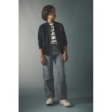 DeFacto Wide Leg Jean Pantolon Erkek Çocuk, 8-9 Yaş, F9439A826SM, Mavi-NM39, Erkek Çocuk