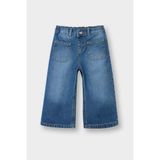 Defacto Wide Leg Jean Pantolon Kız Bebek, 12-18 Ay (86cm), D7886A526SP, Mavi, Kız Bebek