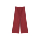 DeFacto Wide Leg Krinkıl Kumaş Pantolon, 40, E7978AX25SM, Bordo-BR201, Kadın