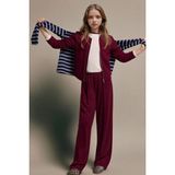 DeFacto Wide Leg Modal Pantolon Kız Çocuk G9758A826SP - 11 - 12 Yaş - Bordo-BR170