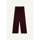 Defacto Wide Leg Normal Bel Standart Boy Pantolon C1428AX25AU Bordo