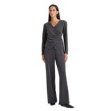 DeFacto Wide Leg Pantolon Antrasit, L, G8029AX26SP, Antrasit-AR138, Kadın