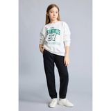 DeFacto Wide Leg Pantolon Kız Çocuk G0577A826SP - 9 - 10 Yaş - Bordo-BR94