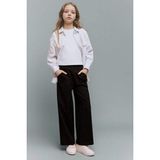 DeFacto Wide Leg Pantolon Kız Çocuk G6350A826SP - Siyah-BK34 - 8 - 9 Yaş