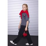 DeFacto Wide Leg Pantolon Kız Çocuk G8388A826SM - 11 - 12 Yaş - Siyah-BK81