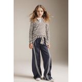 DeFacto Wide Leg Pantolon Kız Çocuk G8456A826SM - 7 - 8 Yaş - Antrasit-AR31