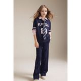 DeFacto Wide Leg Pantolon Kız Çocuk G8457A826SM - 13 - 14 Yaş - Lacivert-NV251